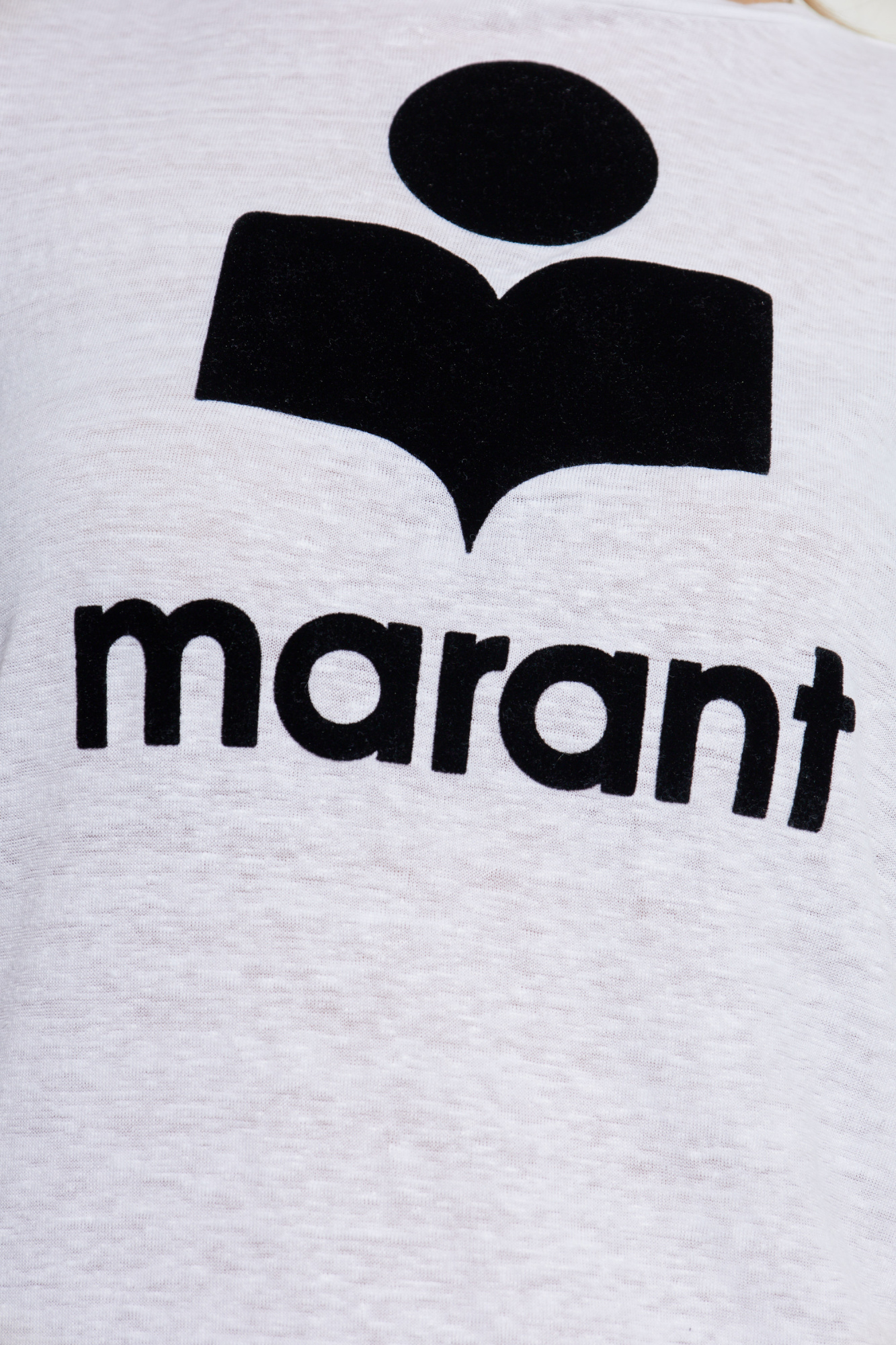 【関税&送料込】Marant Etoile T-Shirt Isabel Marant Etoile Tee-Shirt Zewel Logo – Bleu Or